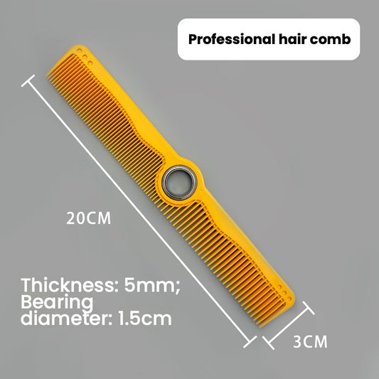 Rotating Comb with Shaft Barber Shop Hair Cutting Comb Double-Sided Comb Simple Hairdressing Professional Cutting Female Hair Comb Wholesale Manufacturer