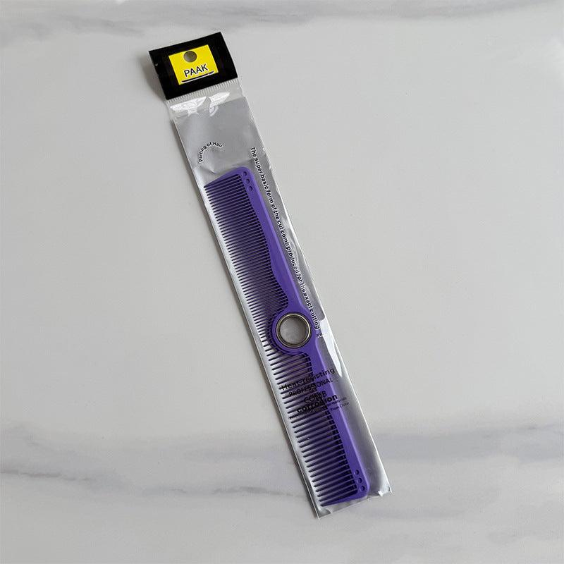 Rotating Comb with Shaft Barber Shop Hair Cutting Comb Double-Sided Comb Simple Hairdressing Professional Cutting Female Hair Comb Wholesale Manufacturer