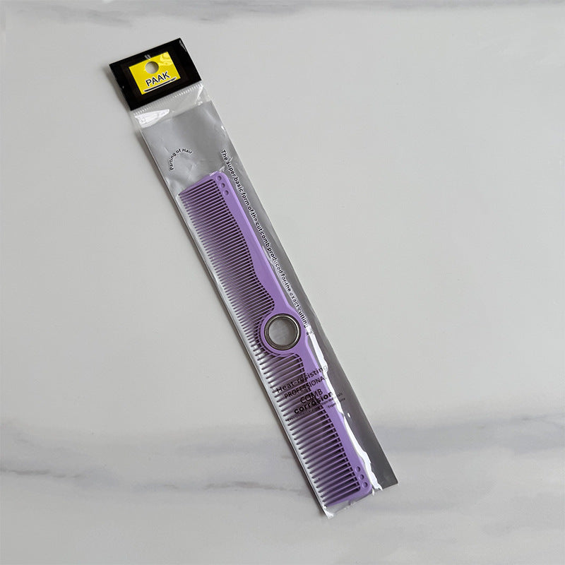 Rotating Comb with Shaft Barber Shop Hair Cutting Comb Double-Sided Comb Simple Hairdressing Professional Cutting Female Hair Comb Wholesale Manufacturer