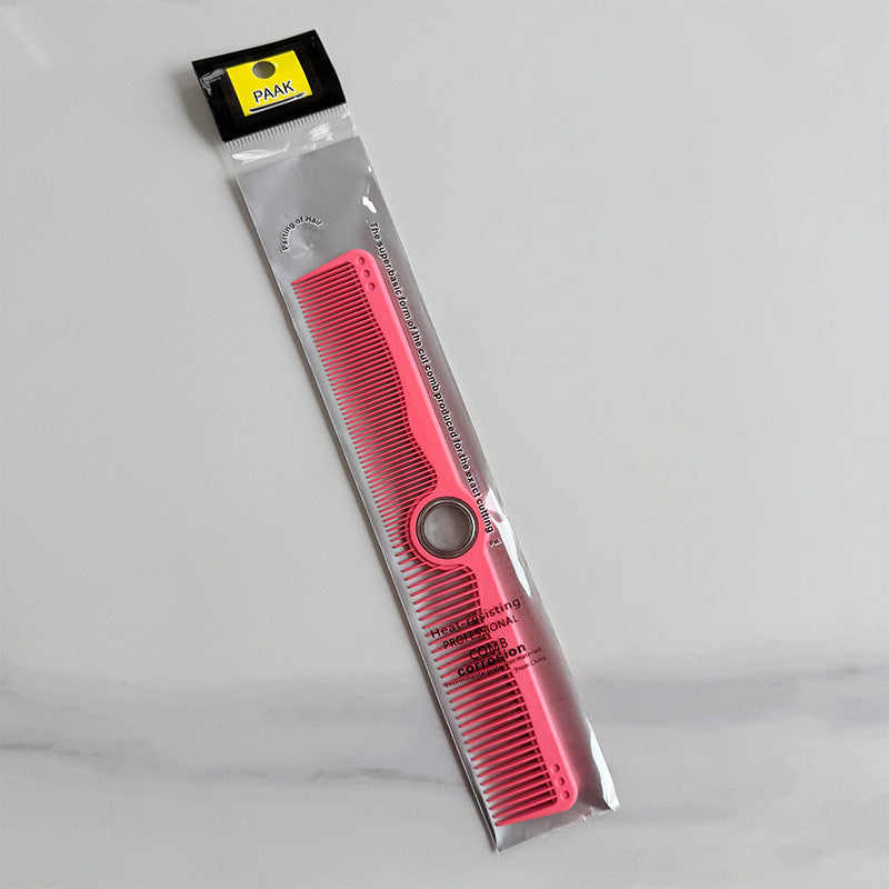 Rotating Comb with Shaft Barber Shop Hair Cutting Comb Double-Sided Comb Simple Hairdressing Professional Cutting Female Hair Comb Wholesale Manufacturer