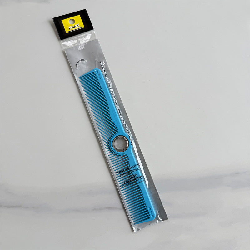 Rotating Comb with Shaft Barber Shop Hair Cutting Comb Double-Sided Comb Simple Hairdressing Professional Cutting Female Hair Comb Wholesale Manufacturer