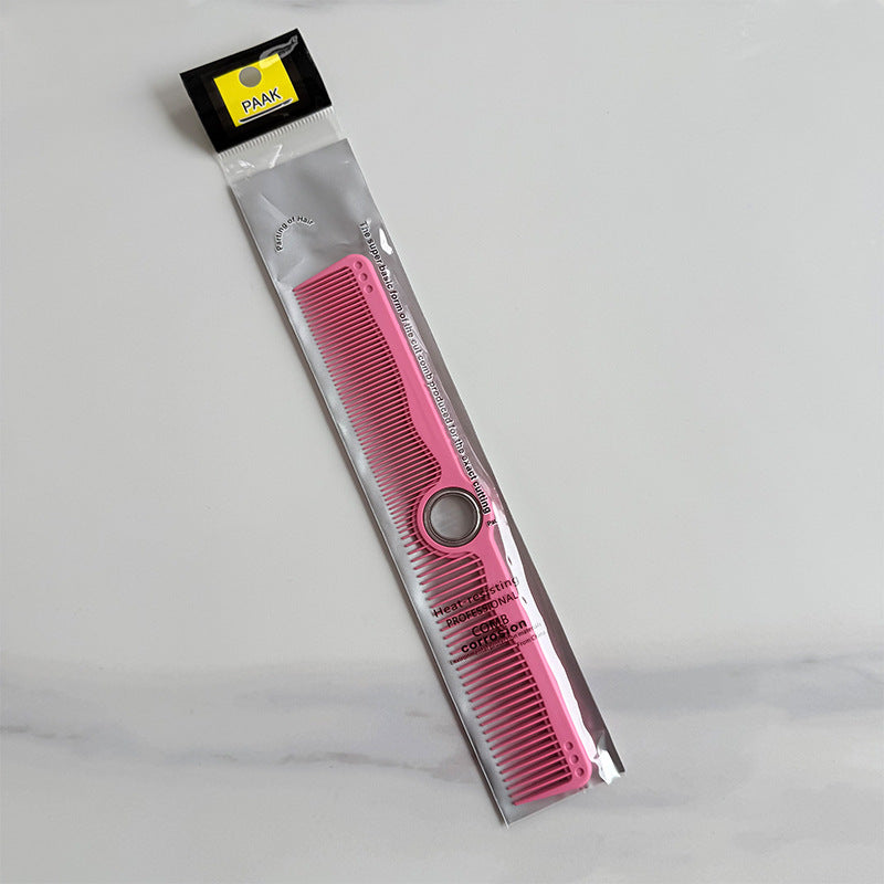 Rotating Comb with Shaft Barber Shop Hair Cutting Comb Double-Sided Comb Simple Hairdressing Professional Cutting Female Hair Comb Wholesale Manufacturer