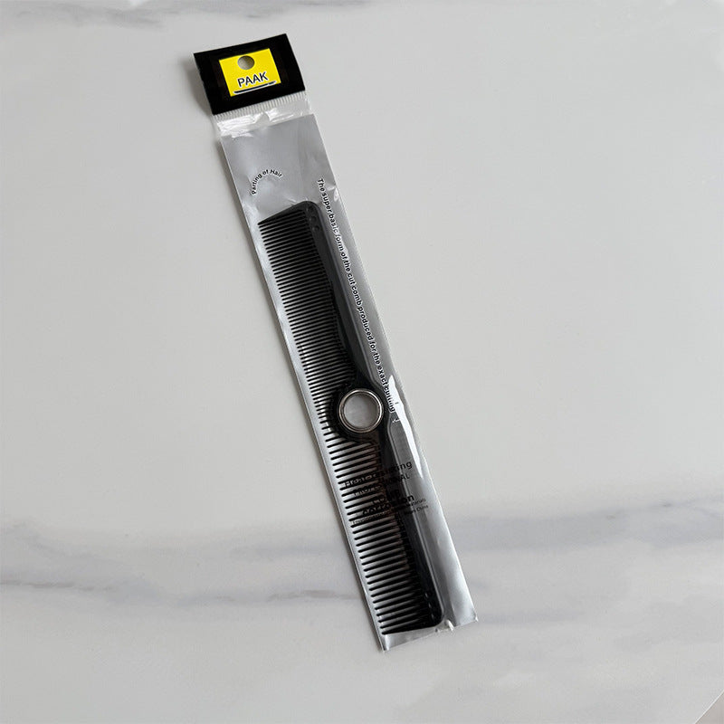 Rotating Comb with Shaft Barber Shop Hair Cutting Comb Double-Sided Comb Simple Hairdressing Professional Cutting Female Hair Comb Wholesale Manufacturer