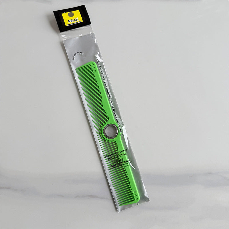 Rotating Comb with Shaft Barber Shop Hair Cutting Comb Double-Sided Comb Simple Hairdressing Professional Cutting Female Hair Comb Wholesale Manufacturer